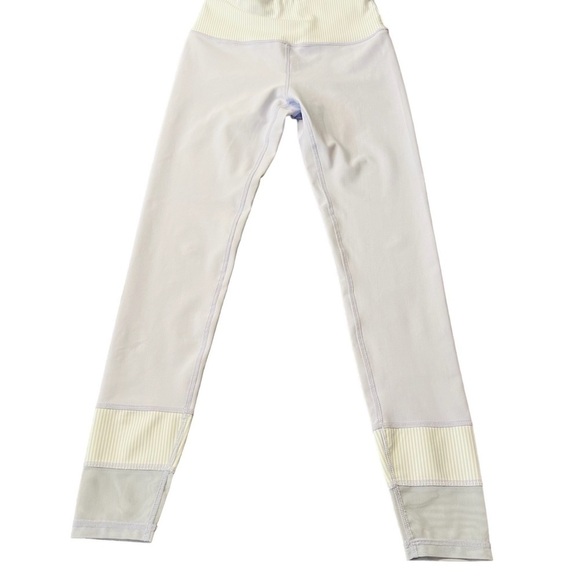 ALL FENIX WOMENS SOFT LAVENDER ATHLETIC LEGGINGS SIZE XS - Picture 1 of 13